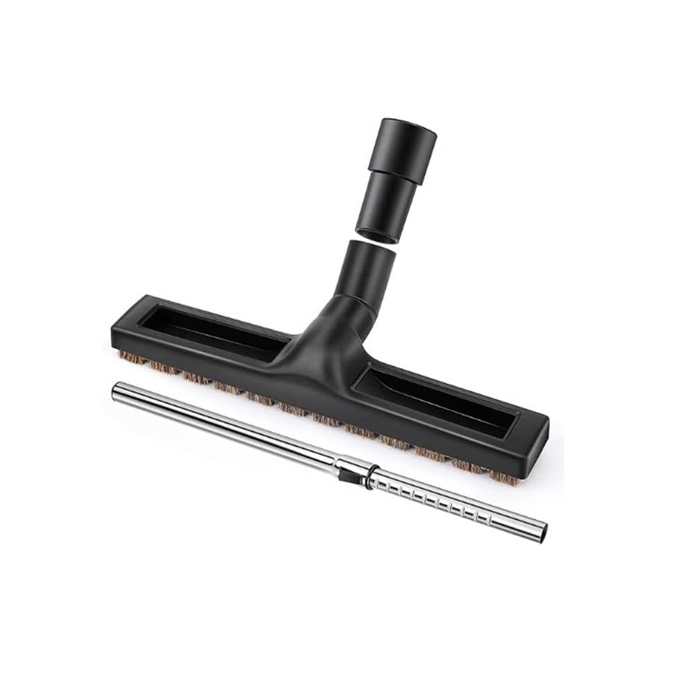 Hndhbfgrt Adjustable Floor Brush& Extension Wand with Universal Vacuum Kit, Includes Floor Brush& 1.25" Adapter