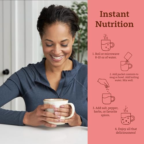 Image of Dr. Kellyann Bone Broth Collagen Powder Packets, Tuscan Tomato, 7 Servings - 16g Protein, Grass-Fed Hydrolyzed Collagen, Keto & Paleo-Friendly