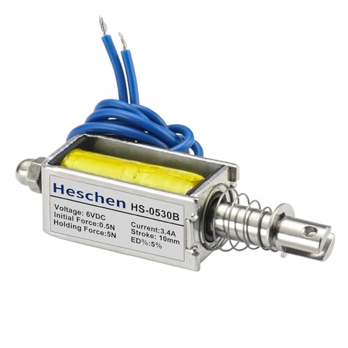 Heschen Electromagnético solenoide CC, Tipo de empuje y