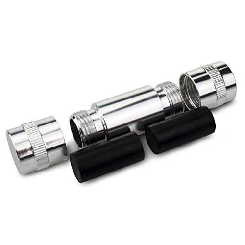 Cylinder Aluminum Pollen Press Compressor Silver