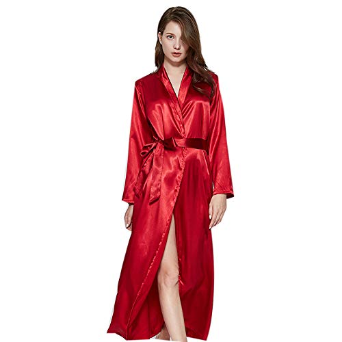 Pyjama en satin soyeux pour femmes contre les nuits inconfortables