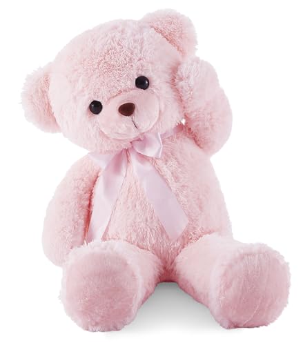 YunNasi Peluche Geante 90cm,Ours en Peluche, Nounours Géant XXL,Rose
