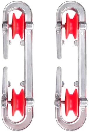 Clothesline Pulley For Hanging Clothes, Clothes Line Pulley With Rope, Easy-to-Use Clothes Hanging Pulley System