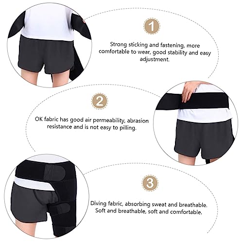 Faja de soporte para cadera con protección deportiva miniatura 3