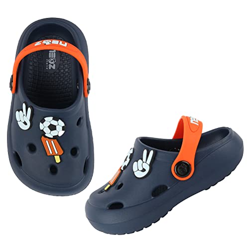 Image of NEOZ Casual Slingback Clogs for Kids with Soft Sole | Slip-On Breathable, Lightweight | Comfortable & Durable | Stylish Indoor & Outdoor Sandals Clogs for Kids