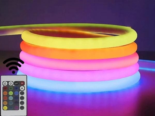 Amazon.co.jp: BANNAI 320°範囲で発光 LEDストリップ AC100V 120SMD/M 