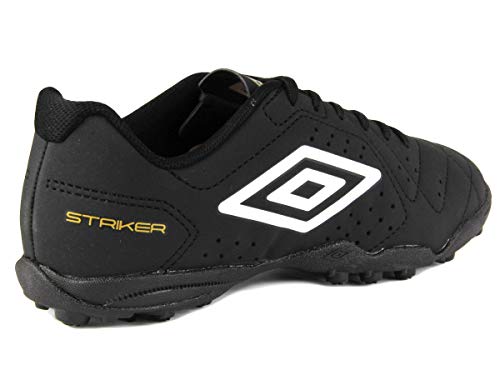 Chuteira Umbro Striker VI Society Preta e Branca