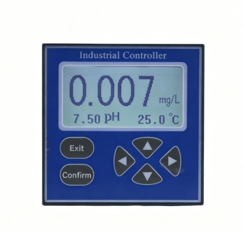 Monitor industrial de calidad del agua de montaje en