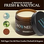 Crowned Skin Reign Body Butter Cologne for Men | Fresh & Nautical | New Moisturizing Formula Scented with Pink Pepper & Bergamot | Infused with Natural Shea & Mango Butters | All-Day Fragrance | 4.4oz - Image 5