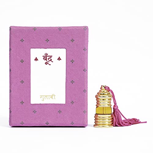 Image of Boond Fragrances Gulabi (Kannauj Rose) | Pure & Enchanting Fragrance of Kannauj Rose | GI Tagged |Unisex Organic Perfume-3ml