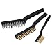 Performance Tool W1149 Brass, and Stainless Steel 3-Piece Brush Set