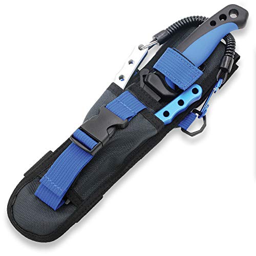 Mustad Knife/Plier Holster with Rail Strap Fishing Terminal Tackle (1 Pack), Multicolor