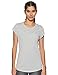 Produktbild PUMA Damen T-Shirt Active Logo Heather, Light Gray Heather, XS, 851873