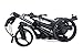 Qwik-Fold 360 Swivel 3 Wheel Push Pull Golf CART - 360* Rotating Front Wheel - ONE Second to Open & Close! (Charcoal/Black)