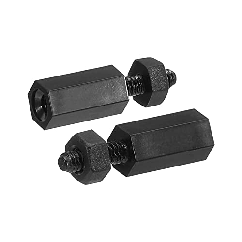 PATIKIL M2 Nylon Hex Standoff Screws Nuts, 1Set/100Pack PCB Male Female Threaded Kit for Motherboards Computer Cases - Image 4