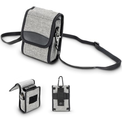 Funda para cámara digital compacta con correa y cinturón miniatura 1