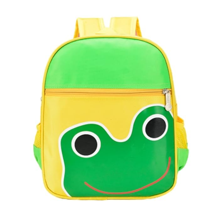 TLISMI Cute Cartoon animation printed School Bag Waterproof Breathable Backpack Fashionable Lightweight Large Capacity Zipper Bookbag kindergarten schoolbag for Kids, Girls, Boys, and Teens- Frog (B0CW655FQF) Amazon Price History, Amazon Price Tracker