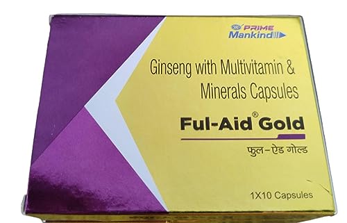 Image of MULTIVITAMIN 1X10 CAPSULES FULL AID GOLD (PACK OF 3)