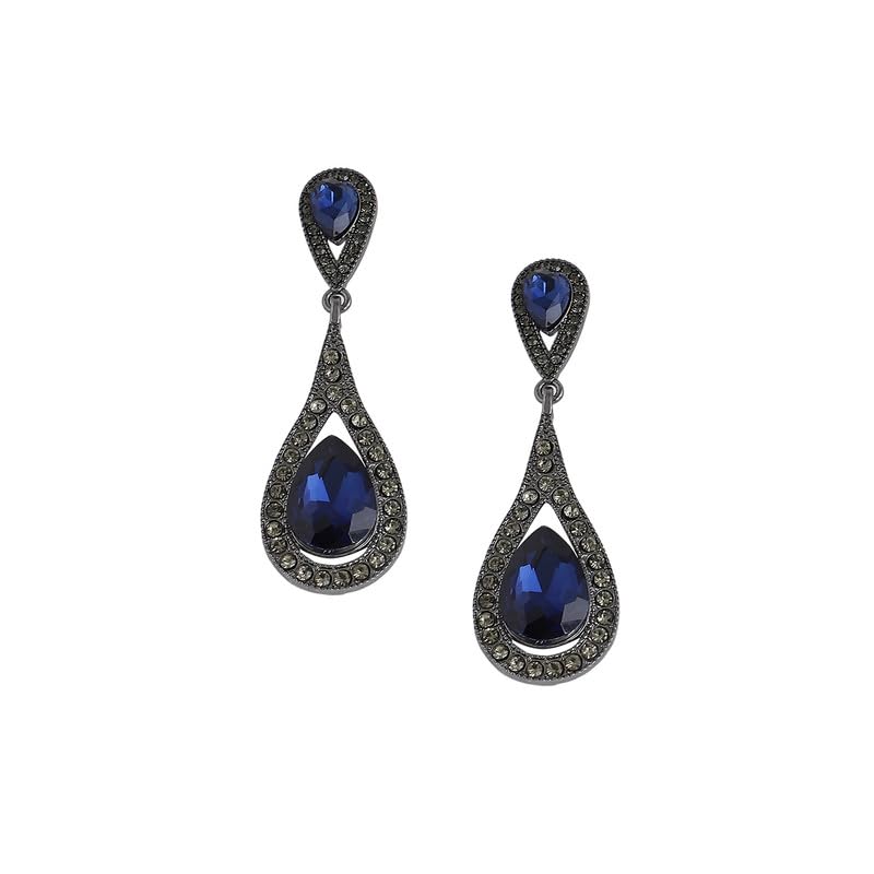 SOHI Women Drop Earrings ForCasualWear| Hook Closure | Alloy Material| Artificial Stone | Color |Modern |Fashionable |And Chic Indo-Western Jewellery For Girls (3310) (B0CJBRKS7W) Amazon Price History, Amazon Price Tracker