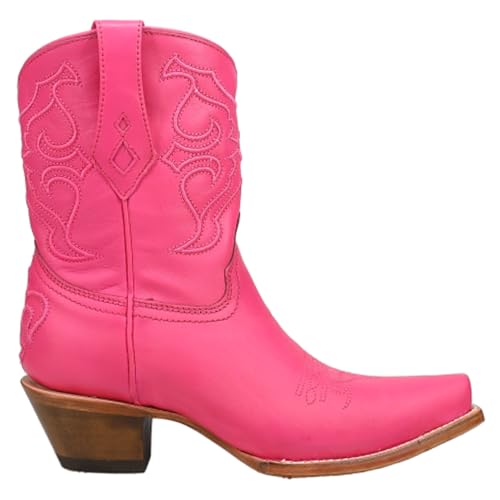 CORRAL Ld Fuchsia Embroidery Ankle Boot