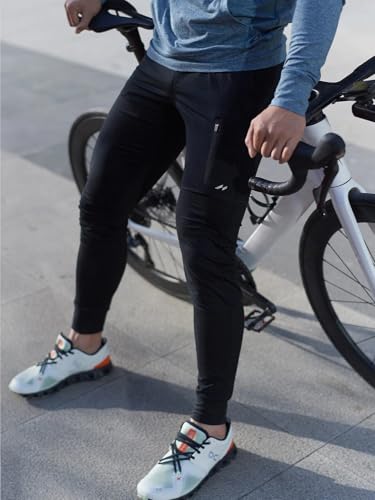 Men's Softest Performance Athletic Workout Jogger Sweatpants Cycling Fitness Running3