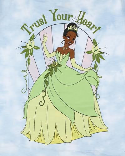 Disney Princess and The Frog Girls Shirt Trust Your Heart Short Sleeve Tee2