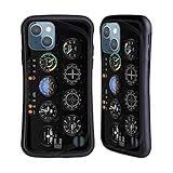 Head Case Designs Hubschrauber Flugzeug Kampfplatz Brett Hybride Handyhülle Hülle Huelle kompatibel mit Apple iPhone 13