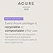 Acure Brightening Facial Scrub - Exfoliating Face Wash, Gentle Daily Scrubber & Exfoliator for Women & Men for Radiant Skin, Cleansing Wash with Sea Kelp & French Green Clay - 4 fl oz