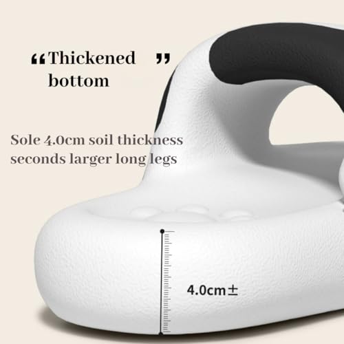 Cat Paw Slides, Cute Bathroom Non-Slip Summer Slipper,Thick Sole Couple Shower Slippers Home Sandals3