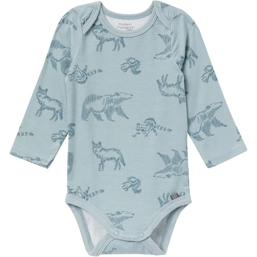 Image of Modern Moments by Gerber Baby Viscose 4-Pack Bodysuit & Pant Set