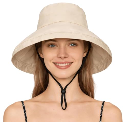Sombrero de sol para mujer con ala ancha para verano