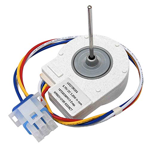 WR60X10185 Evaporator Fan Motor by Seentech Suitable for GE & Hotpoint Refrigerators - Replaces Part Numbers WR60X10043 WR60X10154 WR23X10353 WR23X10355 WR23X10364 AP3875639 PS1019114 by Seentech