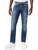 Pepe Jeans Herren Cash Straight Jeans, 000denim, 36W / 32L