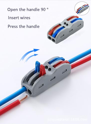 2 Packs Upgraded 20V Battery Adapter Power Tool Battery Adaptor for Dewalt 18V 20V 60V Battery Dock Power Connector 12 Gauge with Switch Fuse & Wire Terminals for RC Car Toys Robotics4
