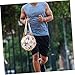Toyvian Sports Ball Mesh Bag Portable Football and Basketball Storage Bag Shoulder Strap Sturdy Net Design for Easy Carrying for Outdoor Sports and Team Activities