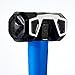 REAL STEEL Sledge Hammer for Striking 2 Lb Rubber Grip Forged Jacketed Graphite Drilling 0507