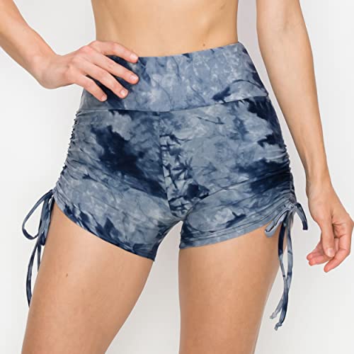 Image of ALWAYS Faux Leather Shorts - High Waist Active Stretch Yoga Short Pants for Women