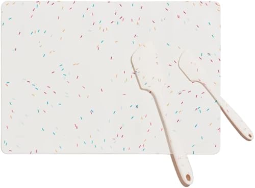 GIR Get It Right - Juego de silicona prémium para hornear, herramientas antiadherentes resistentes al calor, tapete para hornear reutilizable,