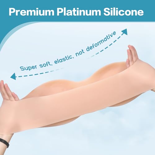 Strapless Silicone Breastplate Realistic Breast Plates Forms Crossdresser Gel Fake Breasts Trans Women Men Drag2