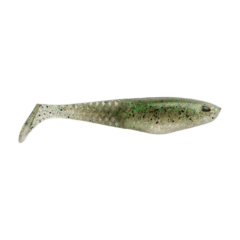 Berkley PowerBait Saltwater CullShad Fishing Bait, Silver Flash, 5in, Irresistible Scent and Flavor, Ideal for Bass, Redfish, Trout and More