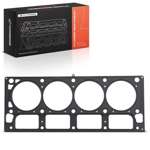 A-Premium V8 Left or Right Engine Cylinder Head Gasket Compatible with Chevrolet, GMC, Cadillac, Hummer, Pontiac, Saab & Workhorse Models - Silverado Sierra Express Suburban 2500, Multi Layer Steel by A-Premium - Used condition - US$30.64