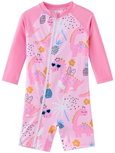Image of UMELOK Baby Girl Swimsuit Infant Rash Guard Swimwear Bathing Suit