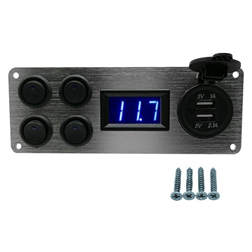 Panneau de commutation à bascule USB Riloer pour résoudre les pannes de batterie en mer