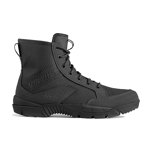 VIKTOS Men's Johnny Combat OPS Tactical Boots| Lightweight Water-Resistant Mid-Height Combat Boots with High-Volume Forefoot