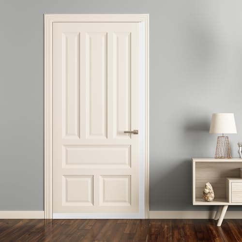 Image of T-Shaped Silicone Seal Strip for Door & Windows, 20Ft Weatherproof Draft Stopper, Gap Seal for Door Sides (White)