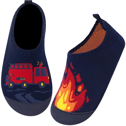 Kyopp Hausschuhe Kinder Junge Mädchen Pantoffeln Rutschfest...