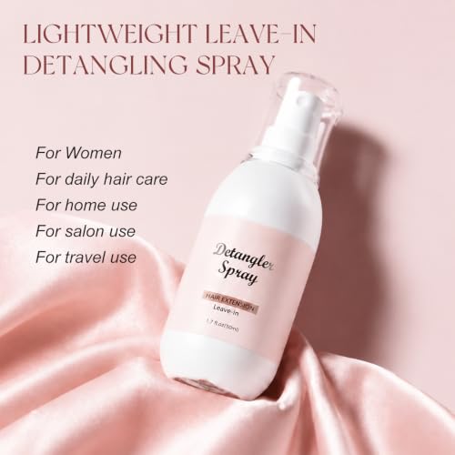 Image of Easyouth Detangler Spray, 1.7 fl Oz 50 ml, Lightweight Hair Detangling Spray, Helps Smooth Knots and Improve Manageability, Easy Combing and Styling, for Women, for Daily Use