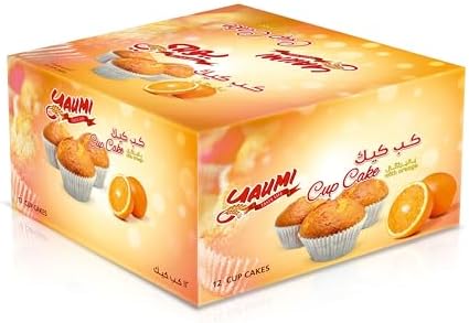 Yaumi Cup Cakes Orange, 12 x 30 g