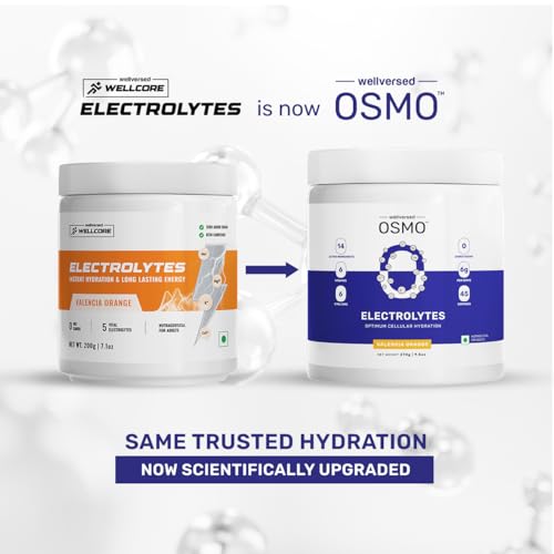 Image of Wellcore Creatine (33 Servings) Tropical Tango + OSMO Electrolytes (45 Servings) Valencia Orange | Combo for Muscle Growth, Energy & Hydration