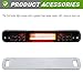 Bomusou LED Third 3rd Brake Light for Fit for Silverado (94-98), for Blazer (92-93), for Chevy/GMC C/K 1500 2500 3500 (1988-2000), Rear Cargo Lamp High Mount Stop light (Smoke Lens)